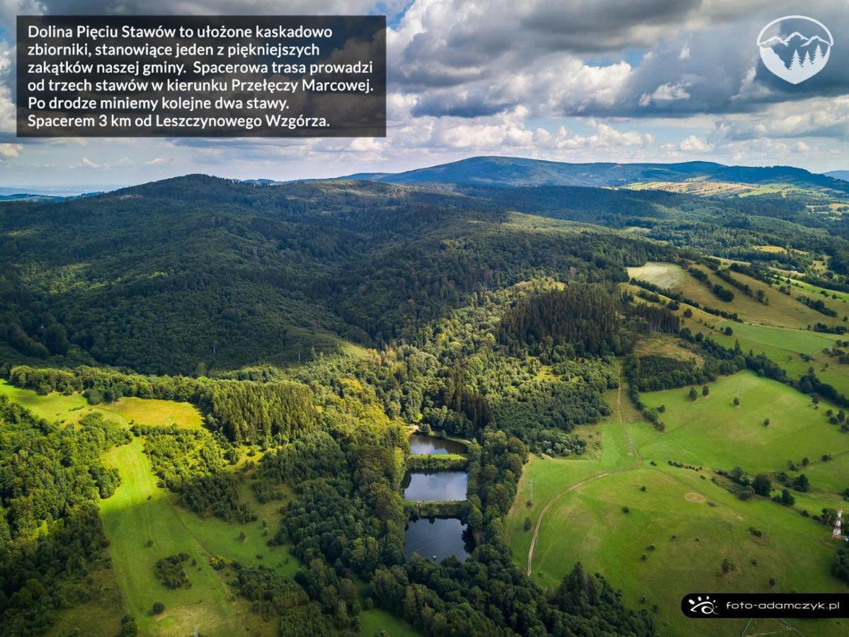 Agroturystyka Leszczynowe Wzgorze Gluszyca Buitenkant foto