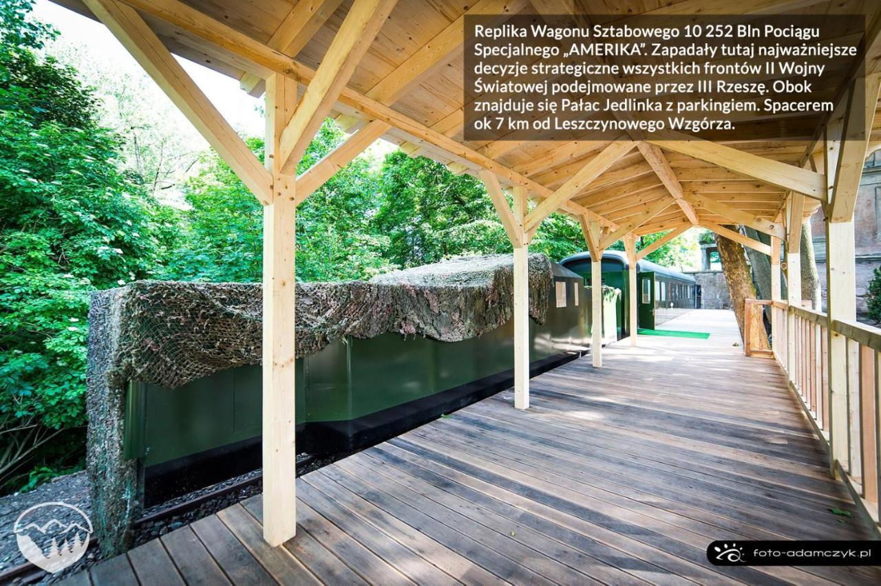 Agroturystyka Leszczynowe Wzgorze Gluszyca Buitenkant foto